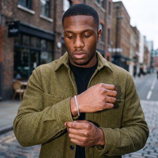 Onyx Cuban Bracelet (5mm), Shoreditch