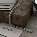 Silver Chevron Luxe Chain (6mm)