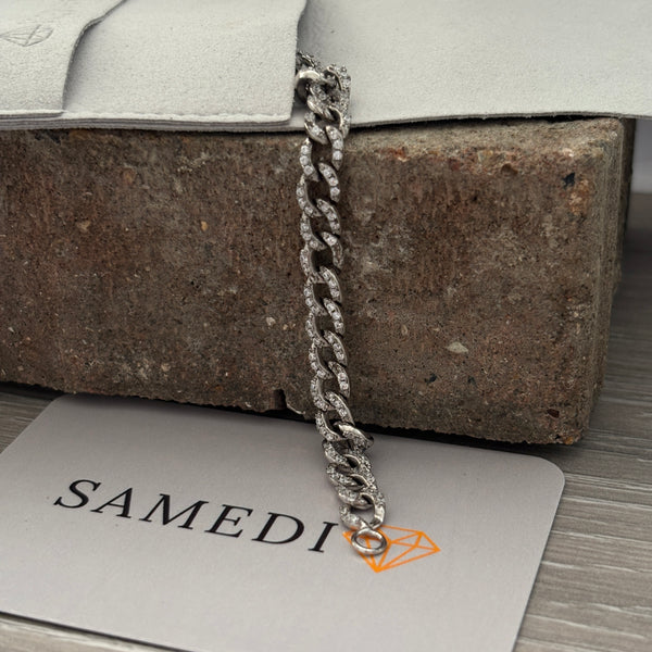 Midnight Curb Bracelet
