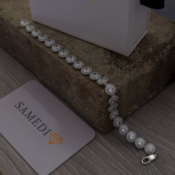 Halo Luxe Tennis Bracelet