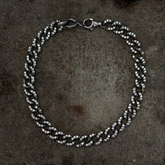 Midnight Curb Bracelet