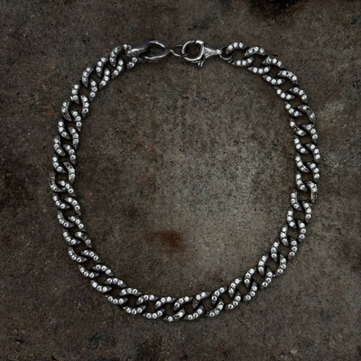 Midnight Curb Bracelet