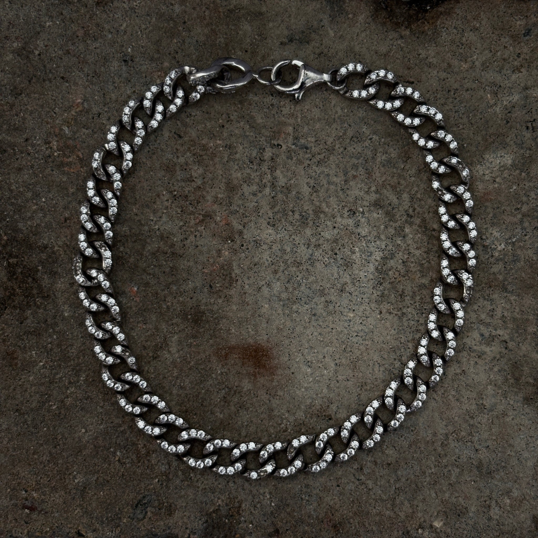 Midnight Curb Bracelet