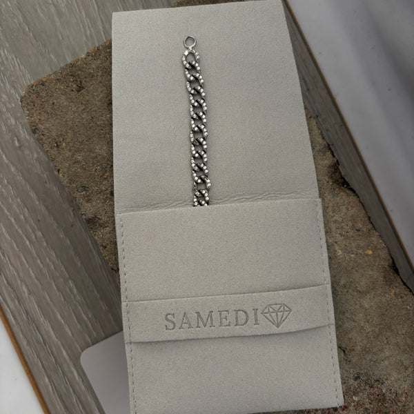 Midnight Curb Bracelet