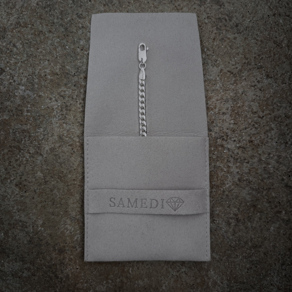 Silver Dome Bracelet