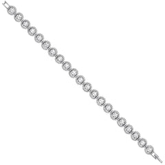 Halo Luxe Tennis Bracelet