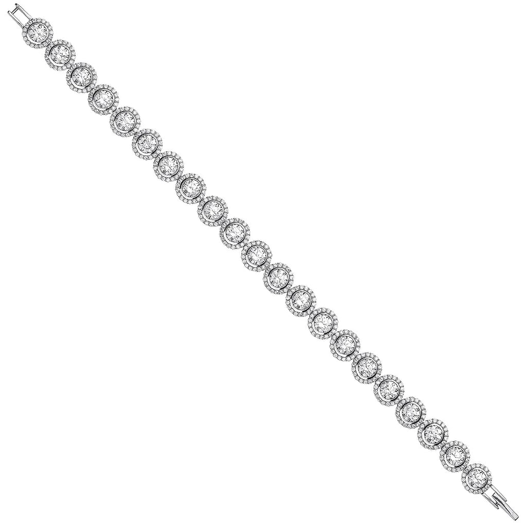 Halo Luxe Tennis Bracelet