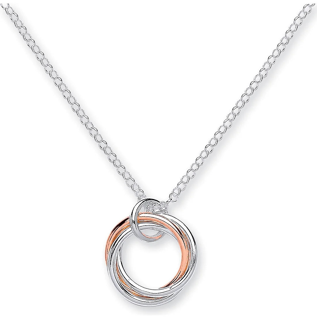 Silver Dual Harmony Necklace