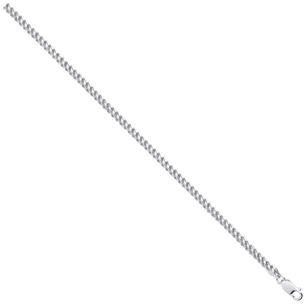 Sterling Silver 3mm Solid Franco Chain