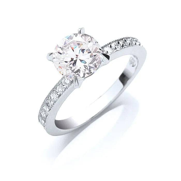 Graceful Elegance Solitaire Ring