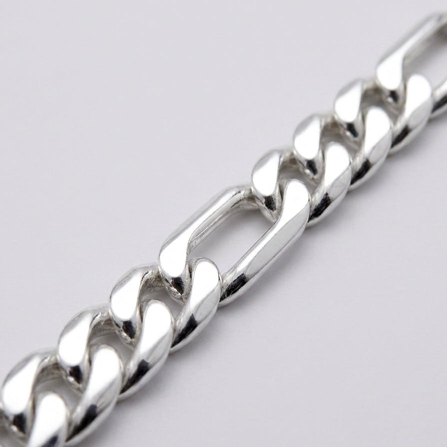 Close-up of the links on the Atlas Figaro bracelet