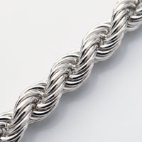 Close-up of the twisted rope on the Helix Rope Bracelet