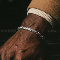 King's Byzantine bracelet worn on the wrist