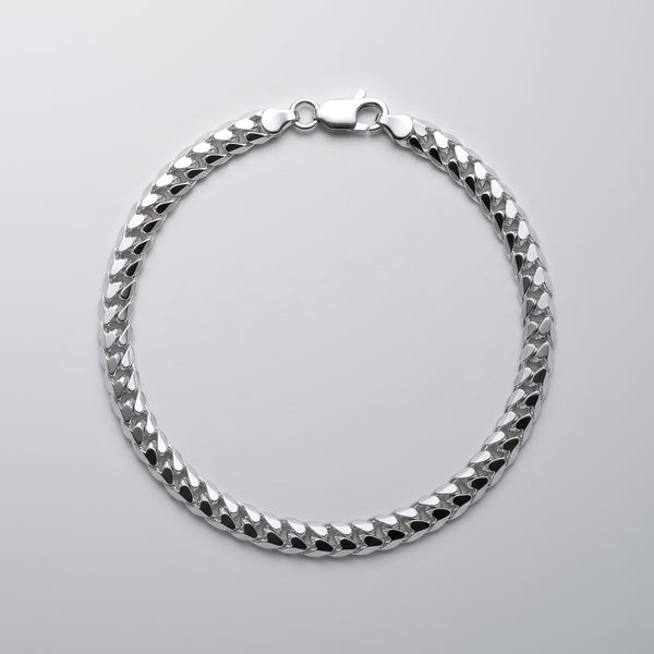 Onyx Cuban Bracelet (5mm)