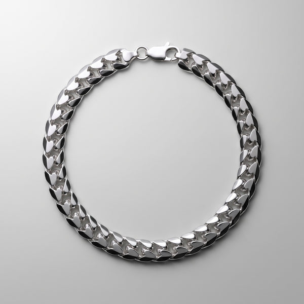 Onyx Cuban Bracelet (7mm)