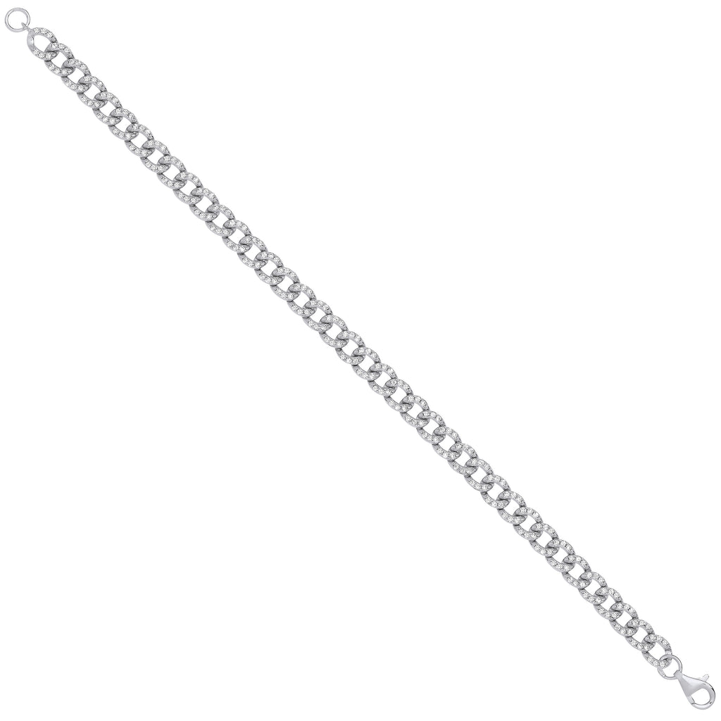 Midnight Curb Bracelet