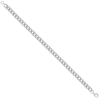 Midnight Curb Bracelet